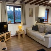 View of seating area - Lowdale Cottage, Sleights, Whitby North Yorkshire