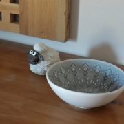 Ceramic decoration - Lowdale Cottage, Sleights, Whitby North Yorkshire