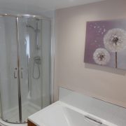 Shower of Bathroom including dedicated shower at Farm Cottage - Lowdale Farm Cottages - Sleith, Yorkshire UK Shower of Bathroom including dedicated shower at Farm Cottage - Lowdale Farm Cottages - Sleith, Yorkshire UK